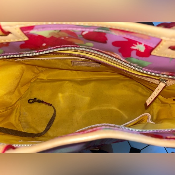 Dooney & Bourke Rose Garden Pink Leisure Bag - Picture 7 of 7